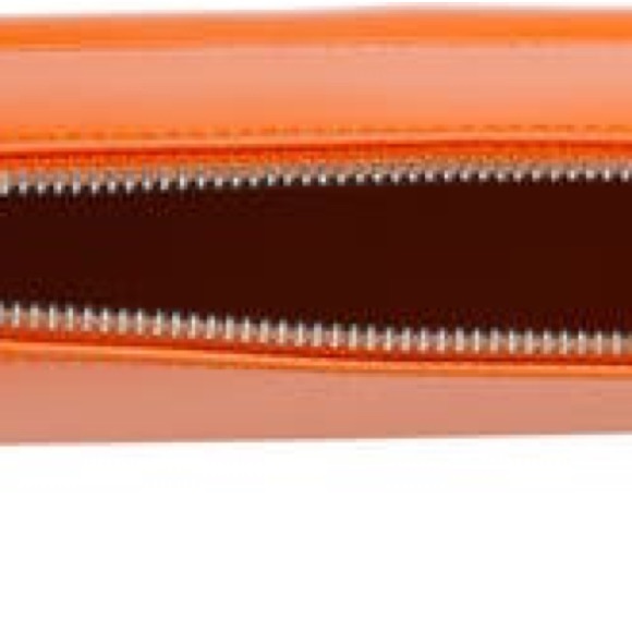 Burberry Mini Olympia Leather Shoulder Bag in Orange - Picture 13 of 16